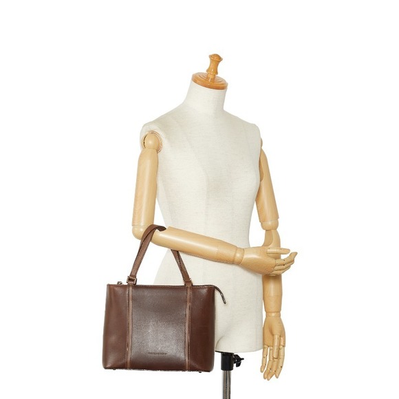 Authentic Burberry Leather Tote Bag - Picture 8 of 8